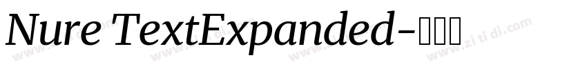 Nure TextExpanded字体转换 Nure TextExpanded字体转换